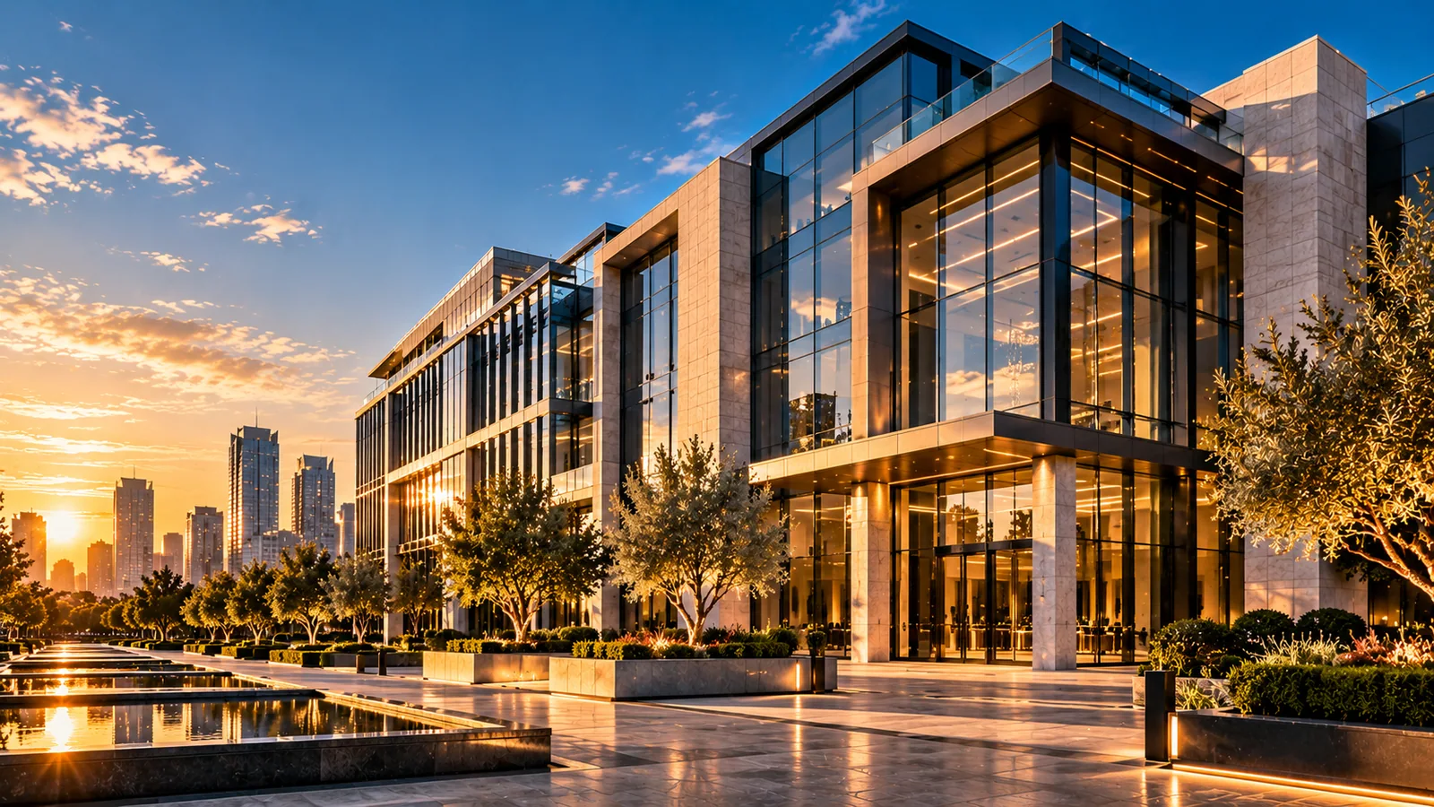 Corporate architecture, illustrative image