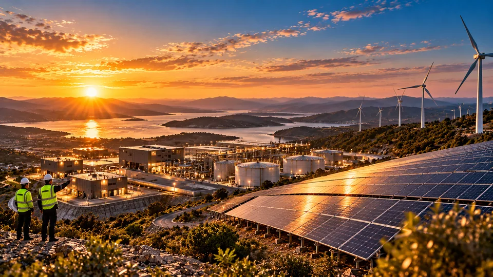 Energy and industrial infrastructure (illustrative image)