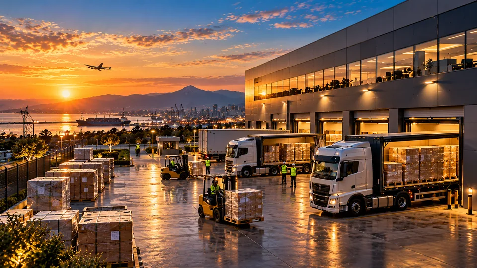 Modern logistics facility (illustrative image)