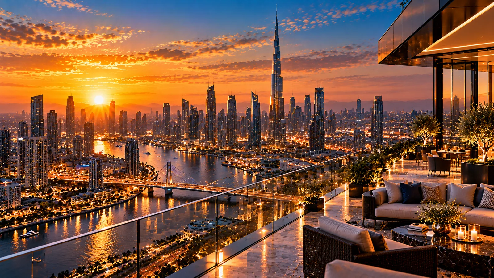 Urban rooftop, illustrative image